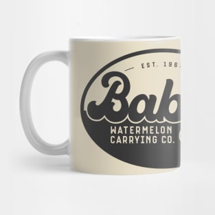 Baby's Watermelon Carrying Company Mug